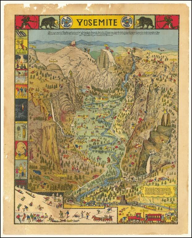 Yosemite (Rare Late State!)