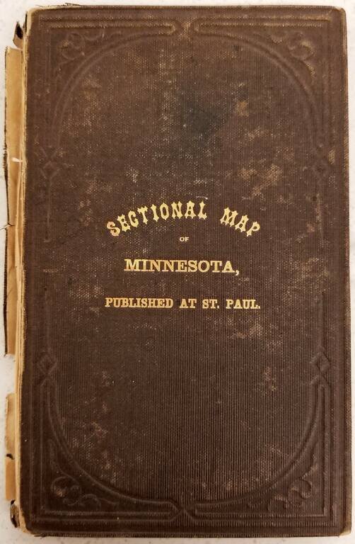 Sectional Map of the Surveyed Portion of Minnesota and the North Western Part of Wisconsin.