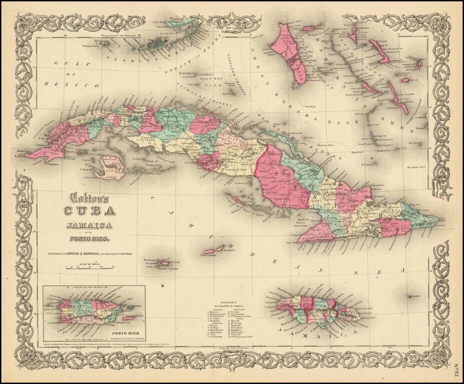 Colton's Cuba, Jamaica and Porto Rico