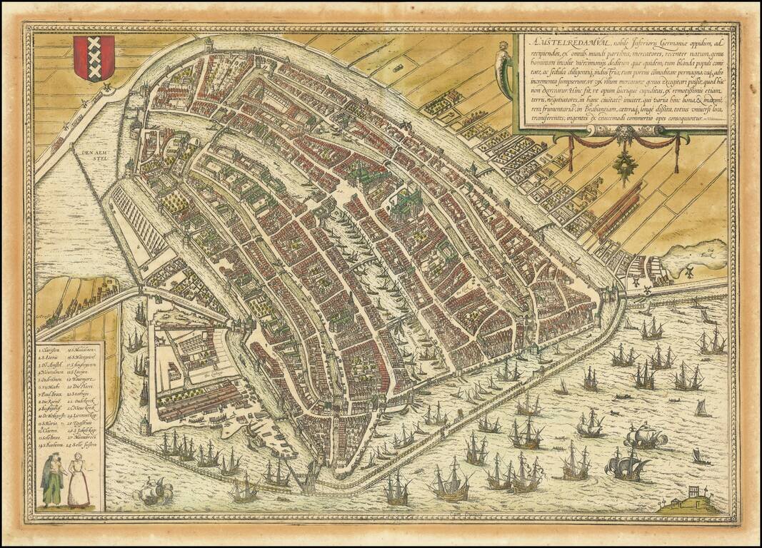 Amstelredamum, Nobile Inferioris Germaniae Oppidum