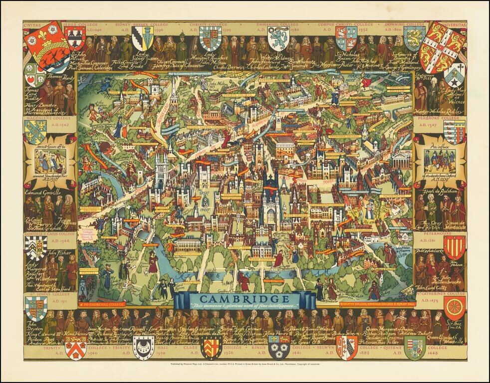 Cambridge This immense & glorious work of fine intellegence...