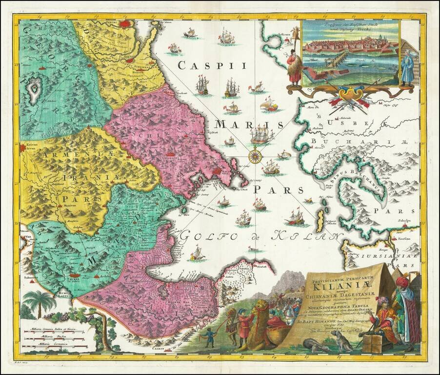 Provinciarum Persicarum Kilaniae nempe Chirvaniea Dagestniae . . .