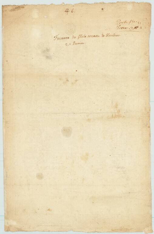 Globus Terrestris a Jodoco hondio de Integro Reuisus & Emendatus Amsterdam.