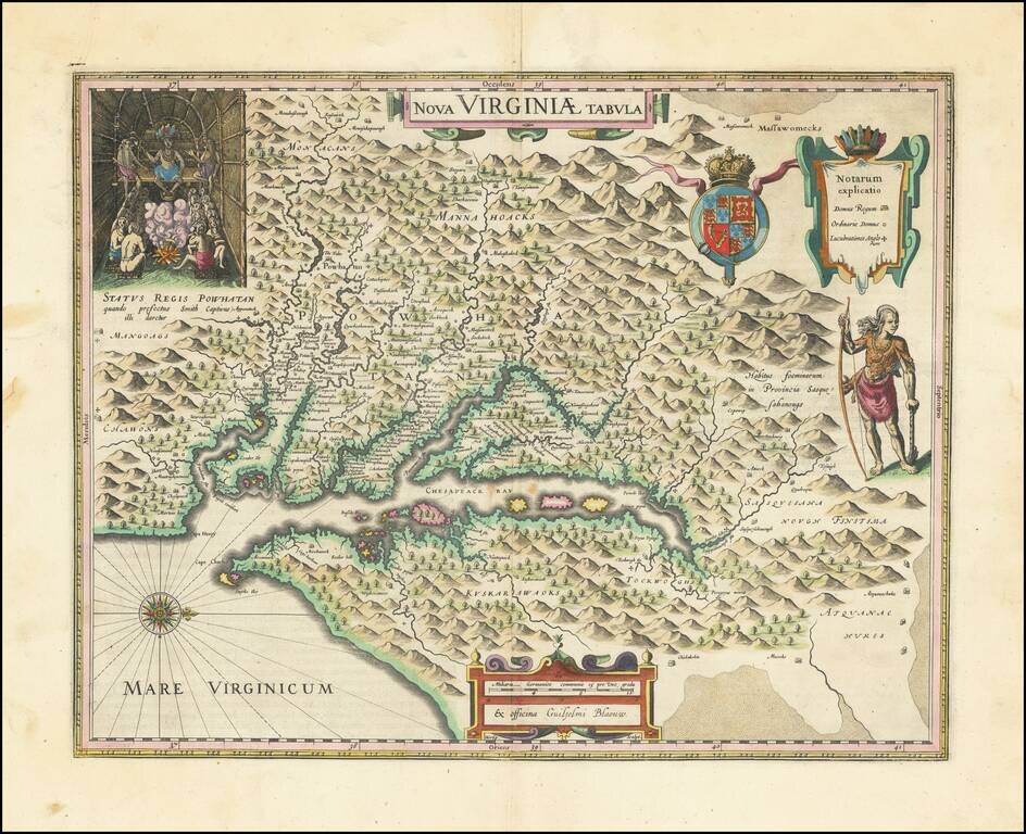Nova Virginiae Tabula