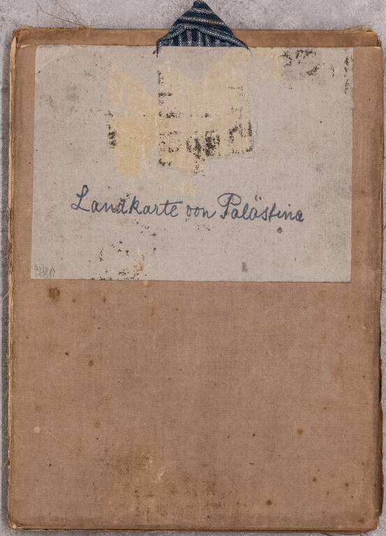 Karte von Palastina bearbeitet und herausgegebn von. F.v. Rappard . . . 1868