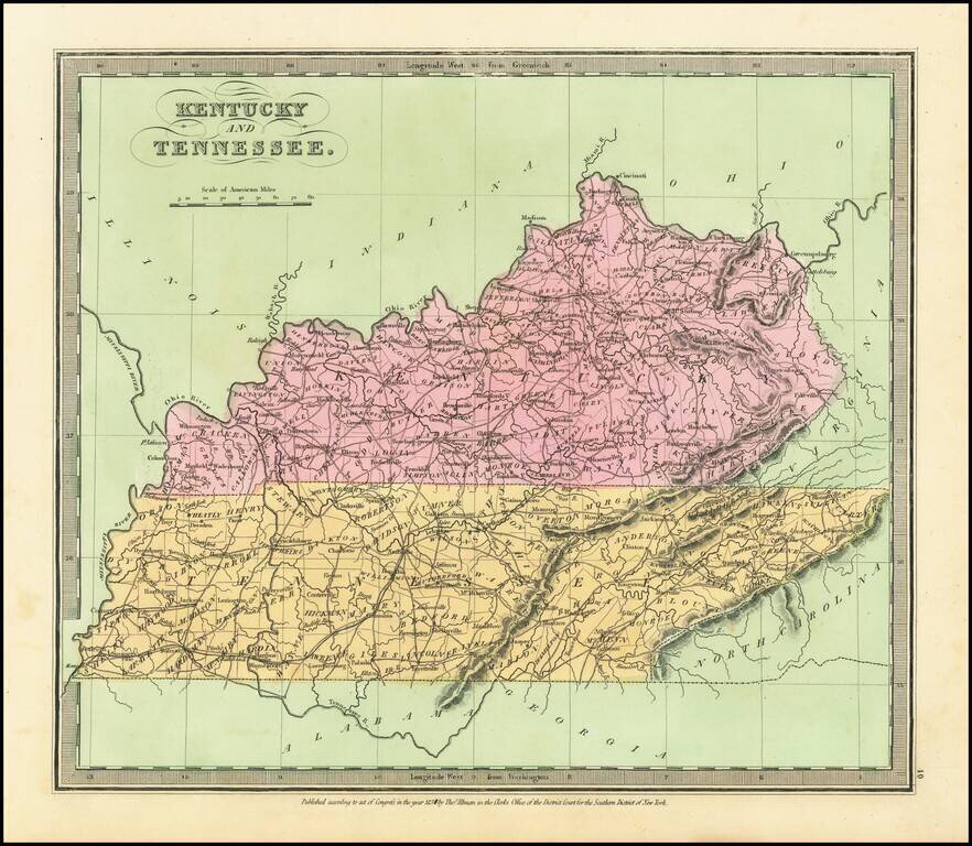 Kentucky and Tennessee
