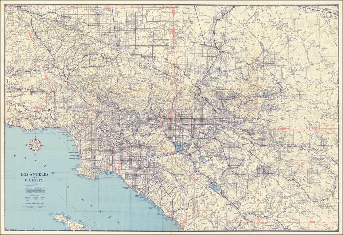 Los Angeles & Vicinity . . . 1945