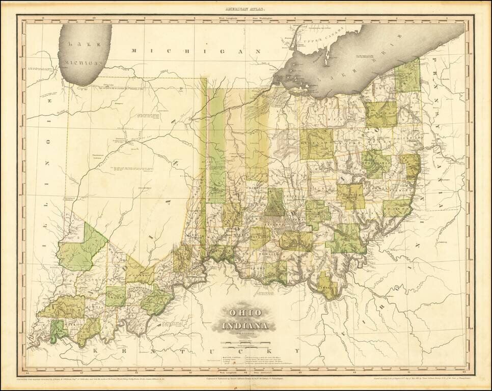 Ohio and Indiana By H.S. Tanner (First State!)