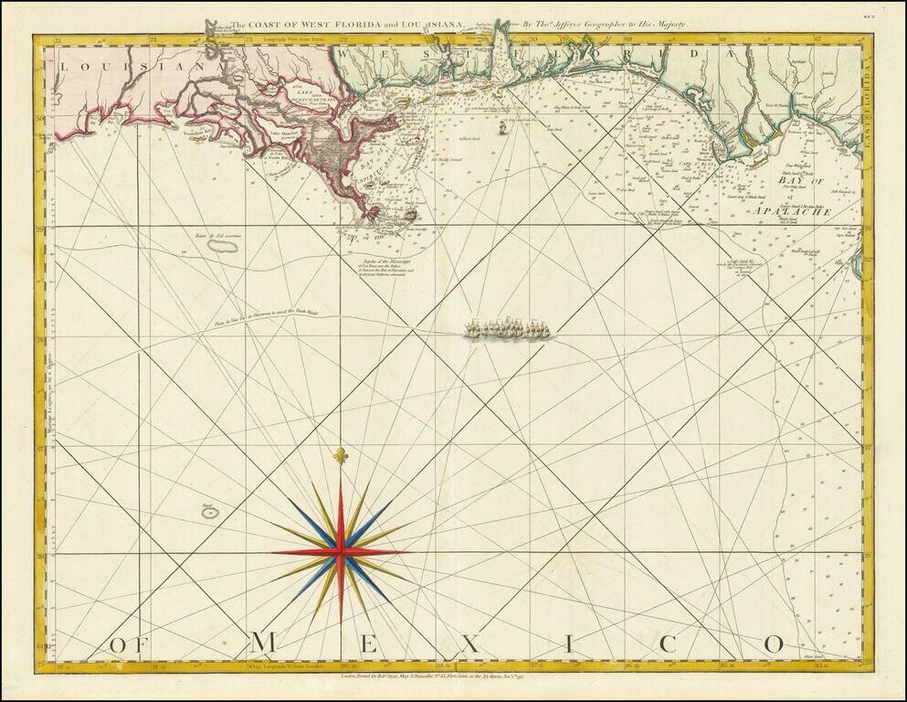 The Coast of West Florida and Louisiana . . .  1792
