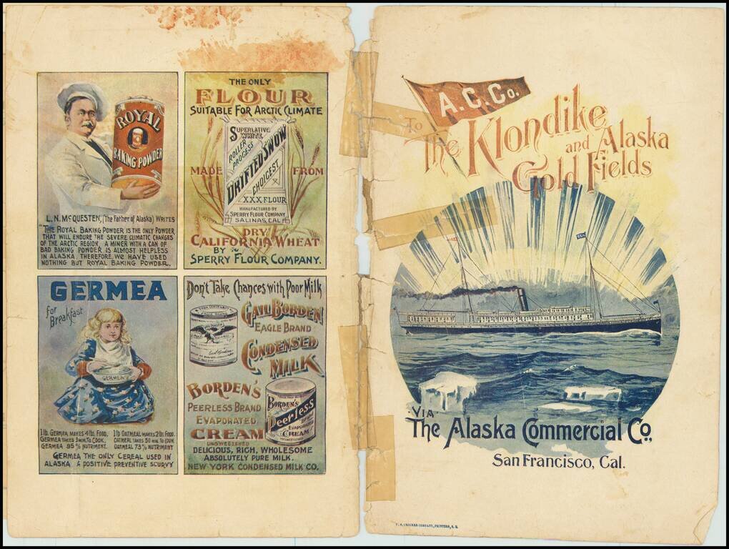 To The Klondike and Alaska Gold Fields