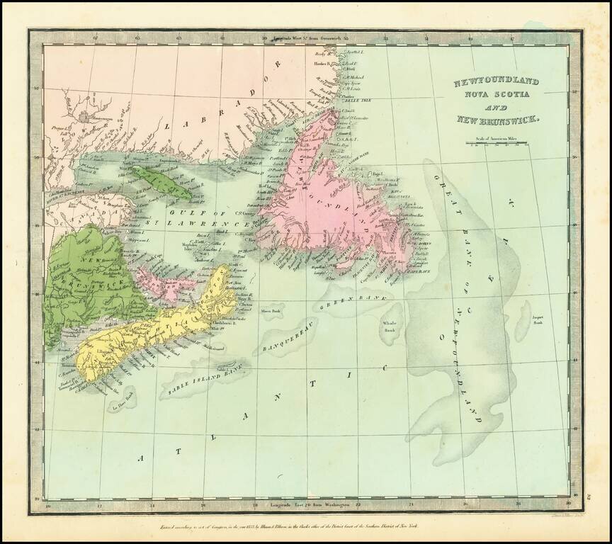 Newfoundland Nova Scotia and New Brunswick