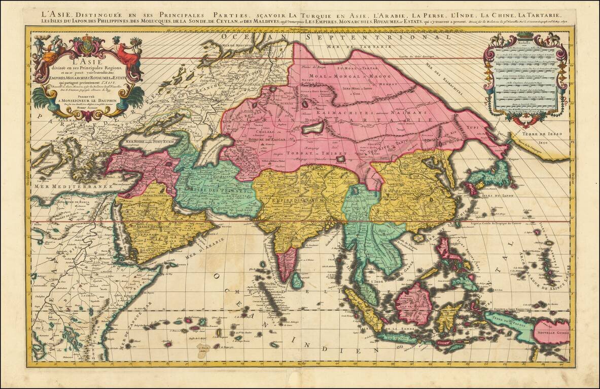 L'Asie divisee in ses Principales Regions . . .
