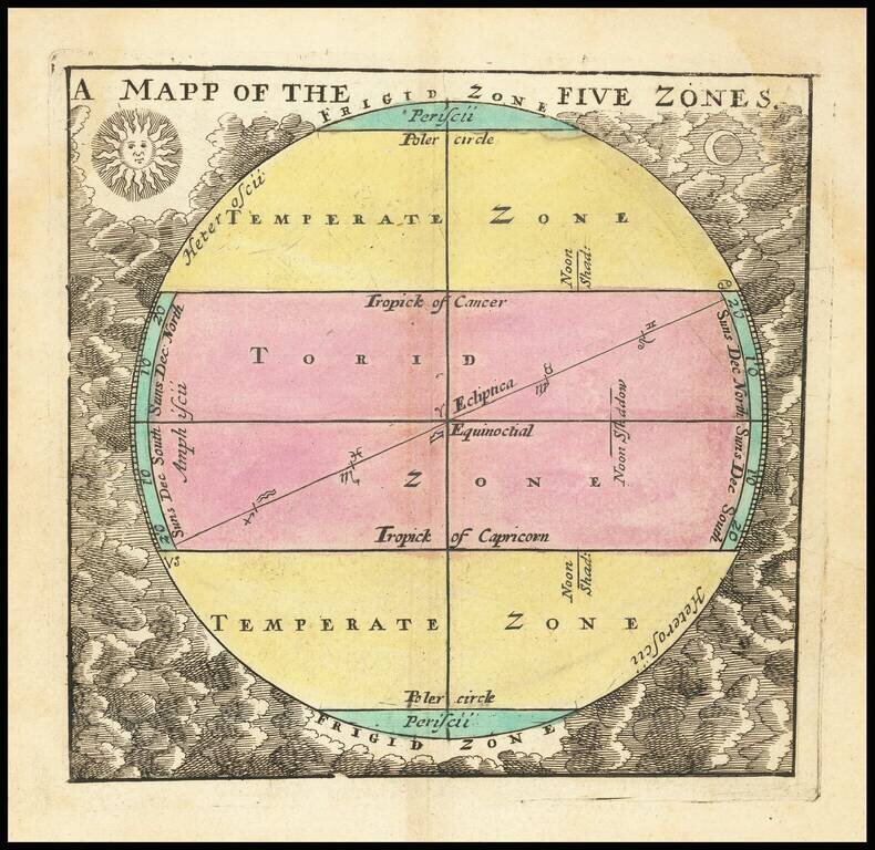 A Mapp of the Five Zones.