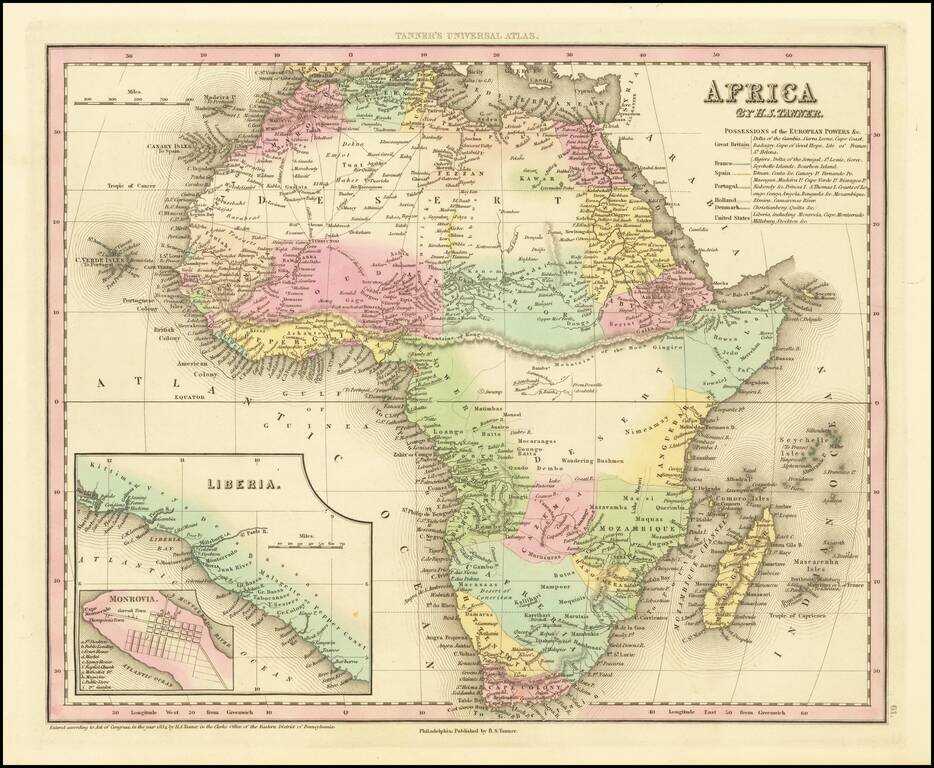 Africa.  By H.S. Tanner