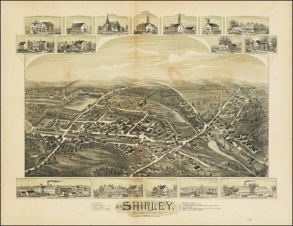 Shirley, Massachusetts . . .  1892